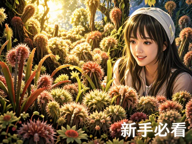 开普茅膏生态缸造景,全日照与半日照怎么选?新手必看