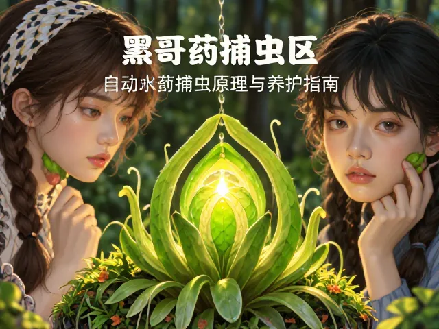 墨西哥系水苔捕虫堇，被动捕虫原理与养护指南
