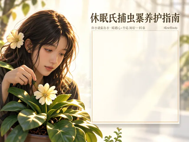 墨西哥系休眠莫氏捕虫堇养护指南,休眠期浇水与复壮技巧
