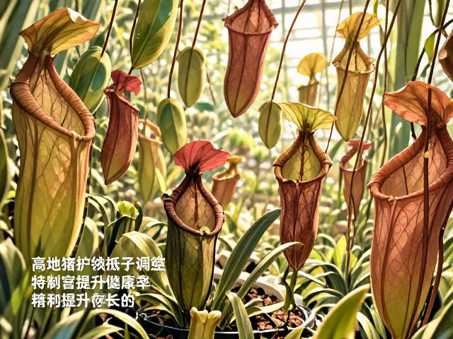 高地猪笼草与太阳瓶子草环境调控实验,精准养护提升存活率