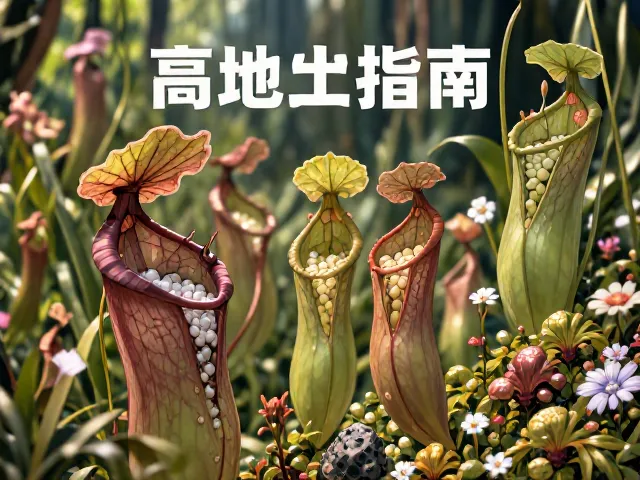 高地猪笼草配土指南，珍珠岩，热带茅膏菜混种保湿技巧