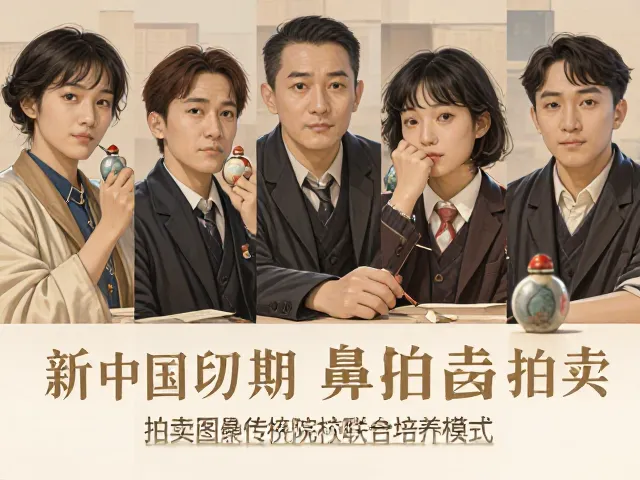 新中国初期鼻烟壶拍卖图录传播与院校联合培养模式