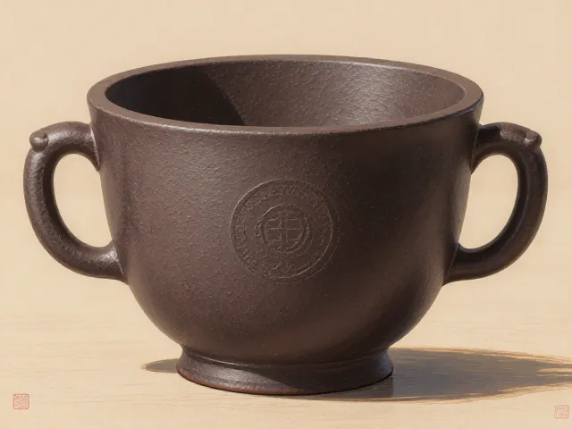 清代陈鸣远双耳品茗小茶杯，名家真迹鉴赏与拍卖行情解析