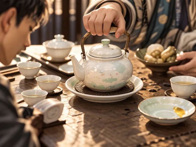 茶会雅集必备，茶漏茶托成套器具，为何成套茶具价值更高？