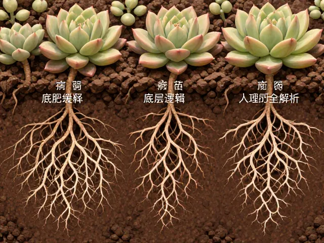 多肉配土底层逻辑，底肥缓释，病弱苗净介质全解析