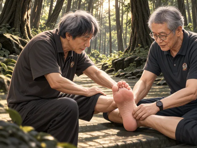 足底筋膜放松与下肢软组织护理