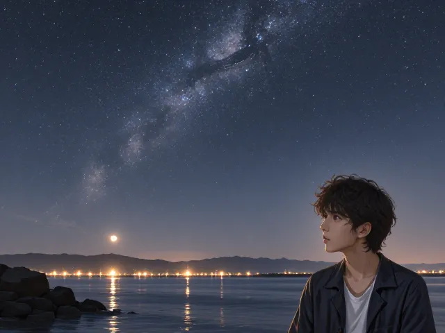 长曝光拍星空,多帧降噪,高感光镜头,夜景画质清晰无噪点