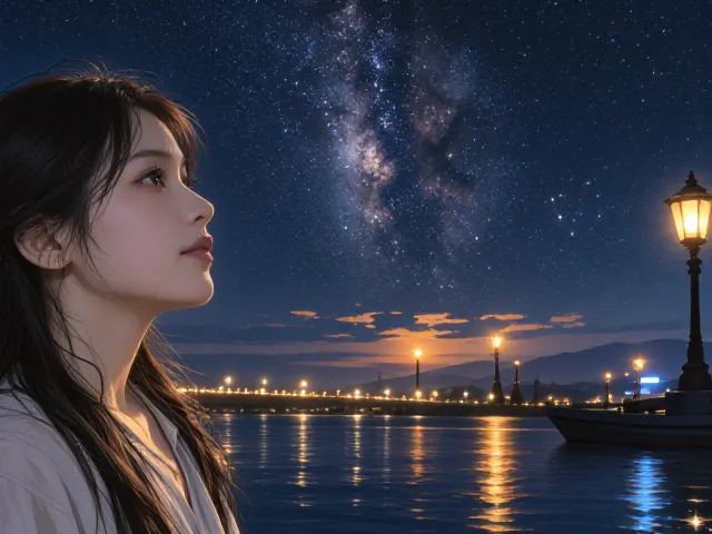 光绘技巧在夜景构图中的叙事运用