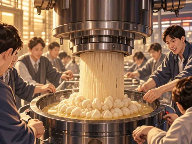 从油脂皂化到现代化工,机械挤压成型在固态压型工序中的应用