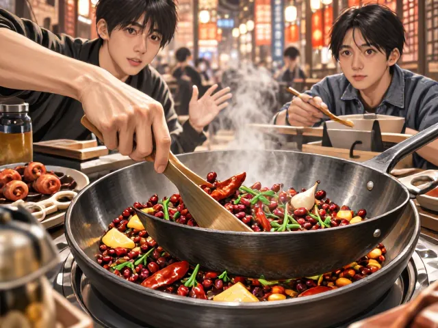 爆炒手法与食材处理