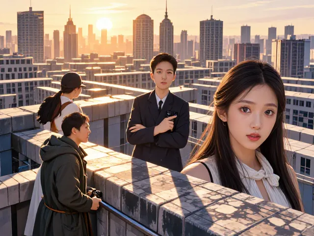 天台机位摄影作品集，全画幅相机拍摄技巧与灵感分享