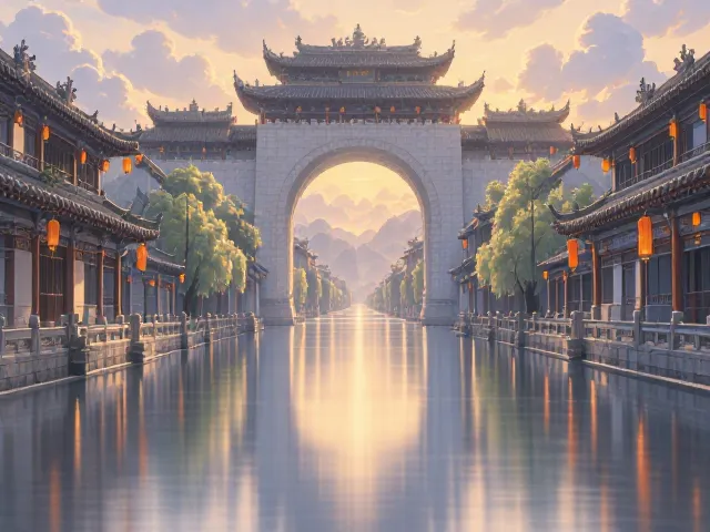 国风机位，层次纵深，长曝光拍倒影，拍出极致意境大片
