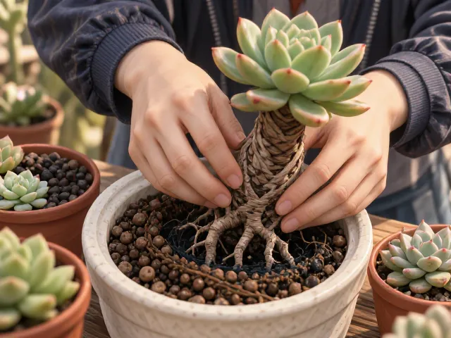 上盆定植与初期养护的排雷指南
