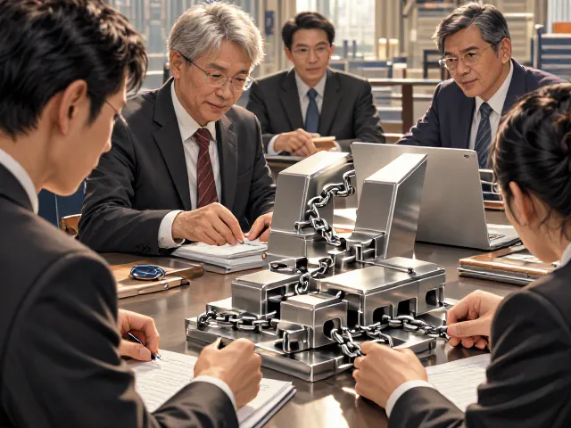 商务会议解析,金属构件形变原理与上链状态识别技术