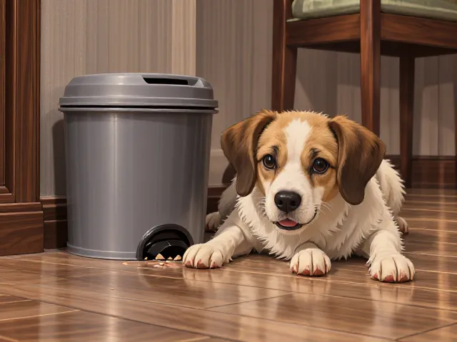独居犬乱啃家具？试试垃圾桶加盖，3招止破坏不拆家
