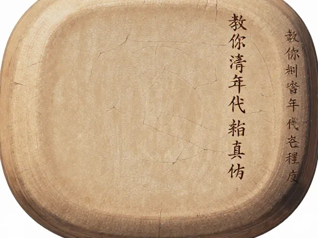 老物件底足接触面与开片看老化程度，教你精准判断年代真伪