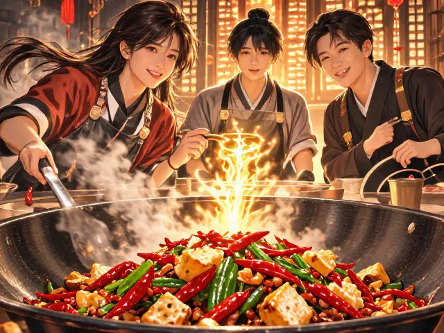 油温与火候的博弈：爆炒的核心逻辑