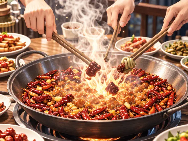 爆炒风味的构建：火候控制与顺序逻辑