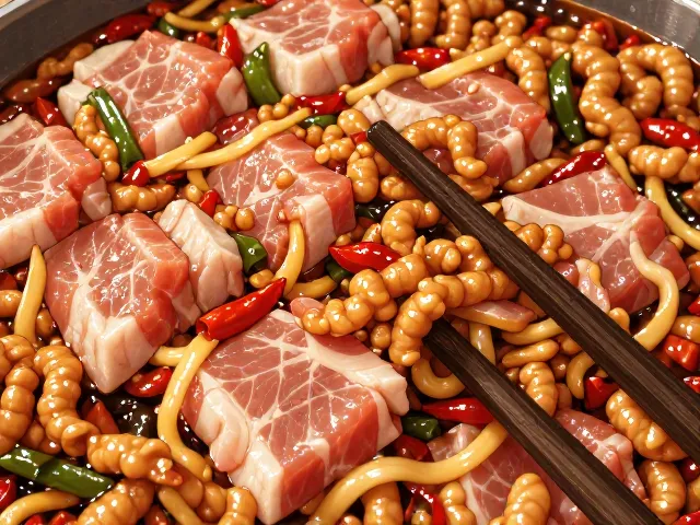 鱼香肉丝正宗做法：猪肉片腌制技巧