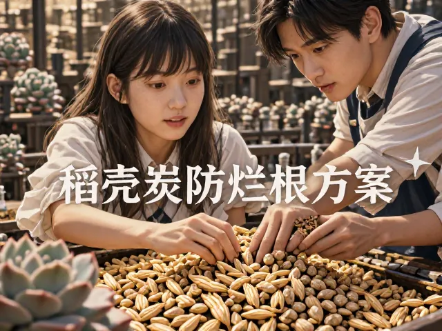 稻壳炭防烂根的科学机制与施用细节
