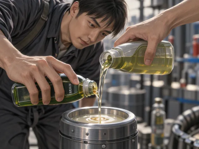 避震油怎么加？严格按原厂粘度选油，依维修手册控量防漏损