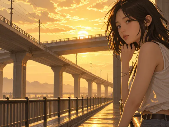 高架桥旁Golden Hour，最佳拍摄时段与机位指南