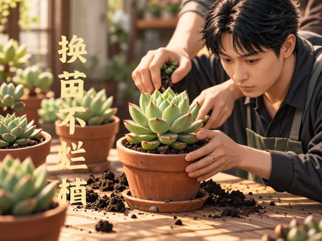 上盆定植与缓苗期管理要点