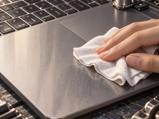 笔记本电脑仓体分隔内袋脏了？湿布擦拭表面清洁指南