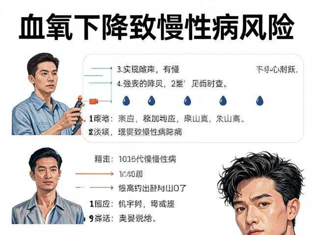 血氧降低与慢性病风险的关联机制
