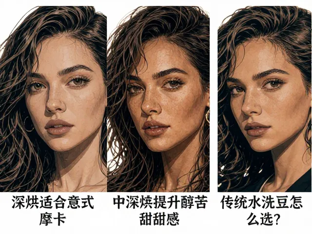 中深烘对醇苦甜感的平衡与提升
