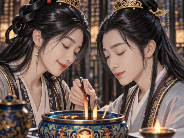 大明火珐琅与手工玑镂雕刻，玑镂机操控的艺术之美