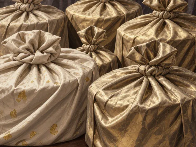 复古金银平锤工艺赏析，金箔点缀与独立软布包装的质感美学