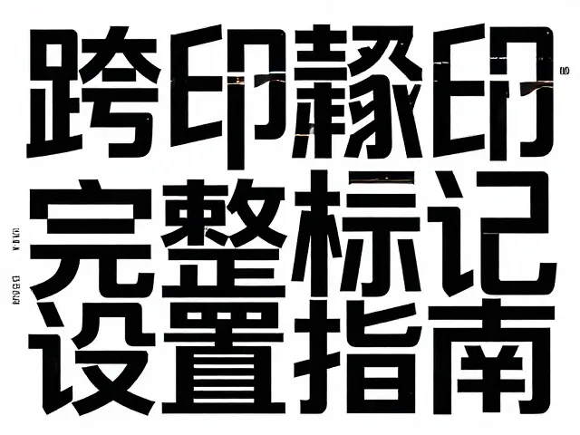 PS叠印黑色文字与跨页图片套准标记完整设置指南