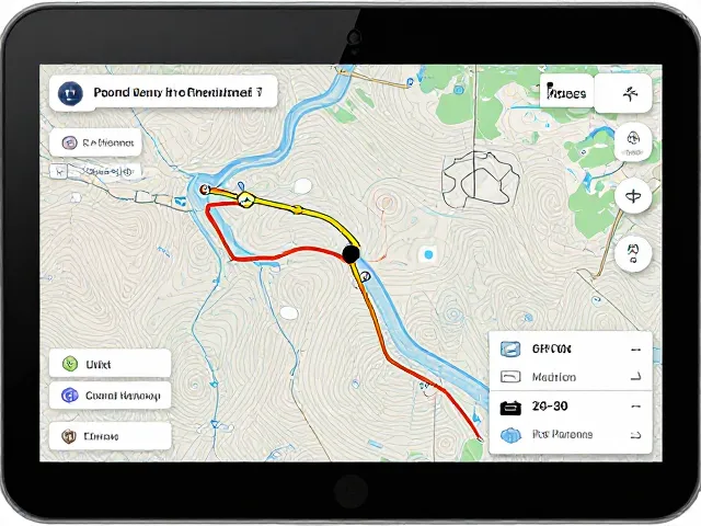长途摩旅导航器,实时GPS,等高线地形图,精准避坑指南