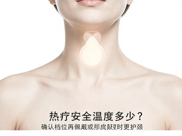 热疗安全温度多少？确认档位再佩戴，颈部低温短时更护颈