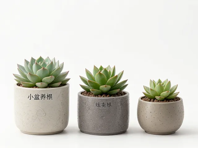 尺寸遵循&ldquo;小盆养根&rdquo;原则，避免大土闷根
