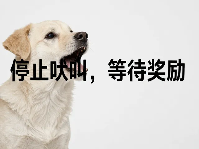 狗狗乱叫怎么办?用“停止吠叫,等待奖励”建立口令关联