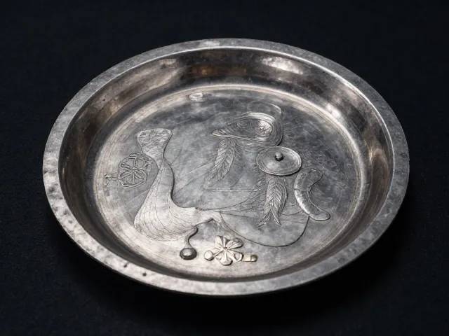 云南鹤庆银器之乡，复古金银平锤无模自由成型技艺解析