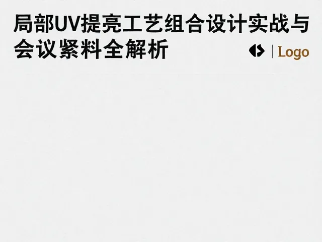 局部UV提亮工艺组合设计实战与会议资料全解析