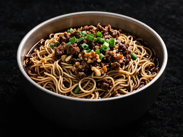 宜宾燃面咸鲜底韵与鱼香风味的融合逻辑