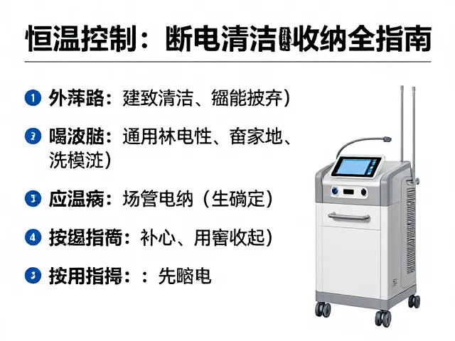 设备清洁维护与断电收纳规范