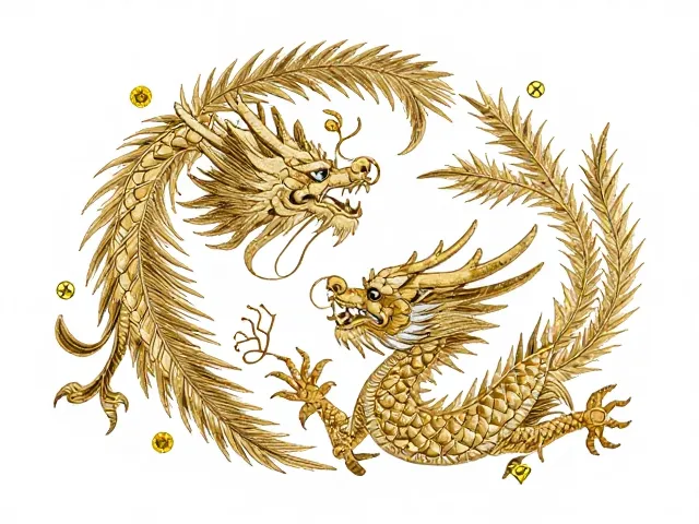 龙凤纹样的象征意义与构图逻辑