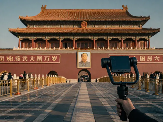 北京地标拍摄，用引导线，稳定器拍出电影感大片