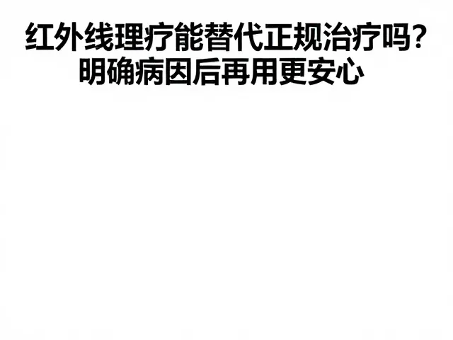 红外线理疗在临床中的从属地位