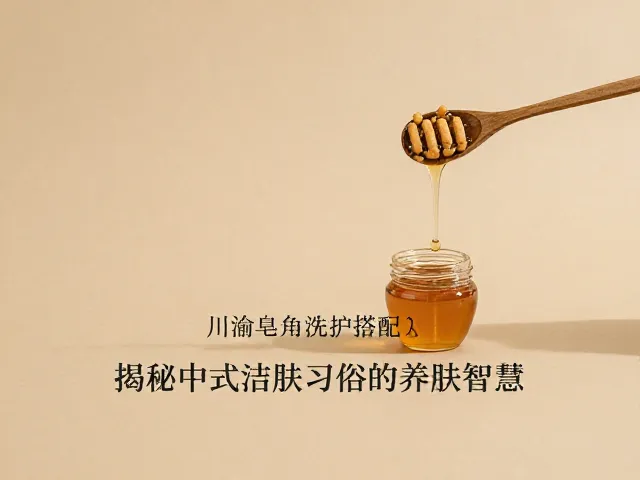 川渝皂角洗护搭配蜂蜜,揭秘中式洁肤习俗的养肤智慧