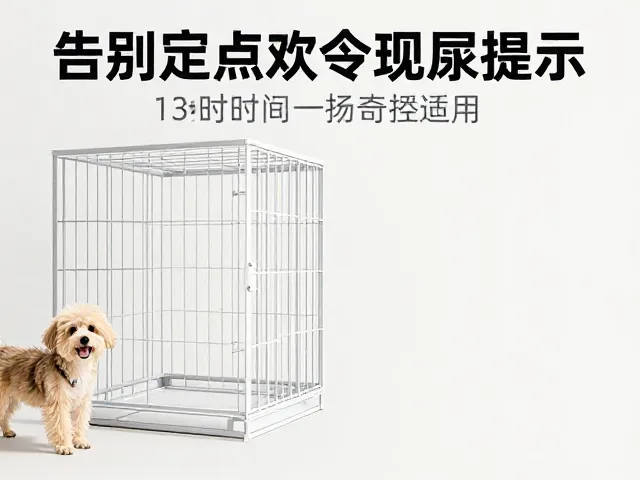 狗狗定点如厕难？3步搞定等待指令与笼舍适应，告别乱尿焦虑