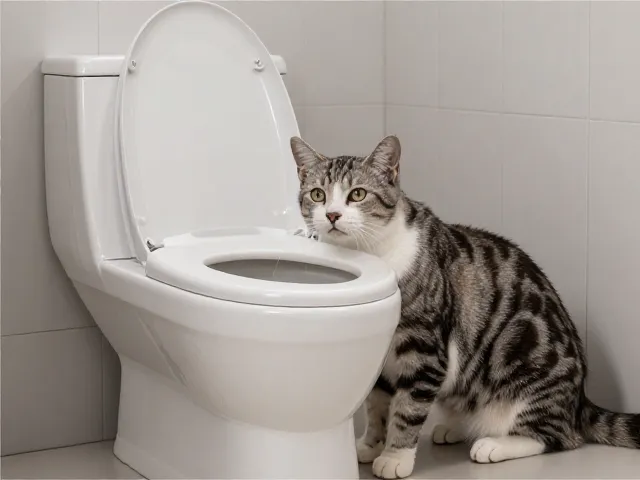 定点如厕难？观察应激反应，环境管理，轻松训练猫咪如厕