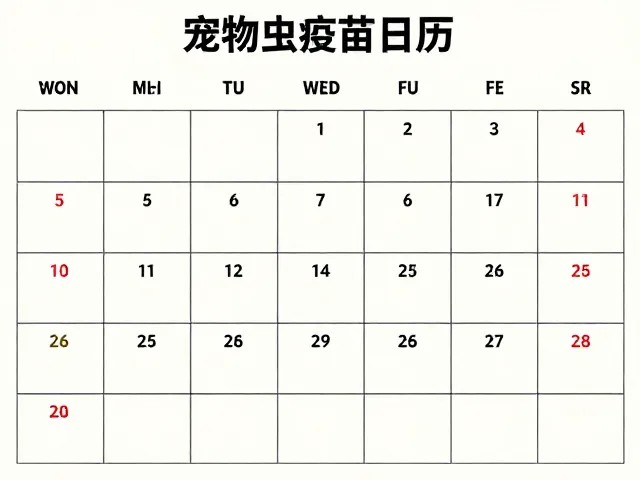 宠物驱虫疫苗日历,饮食搭配,耳道毛发清理全攻略