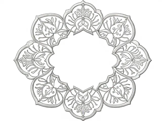 花鸟刺绣非遗纹样香囊荷包制作，花瓣层次练习指南