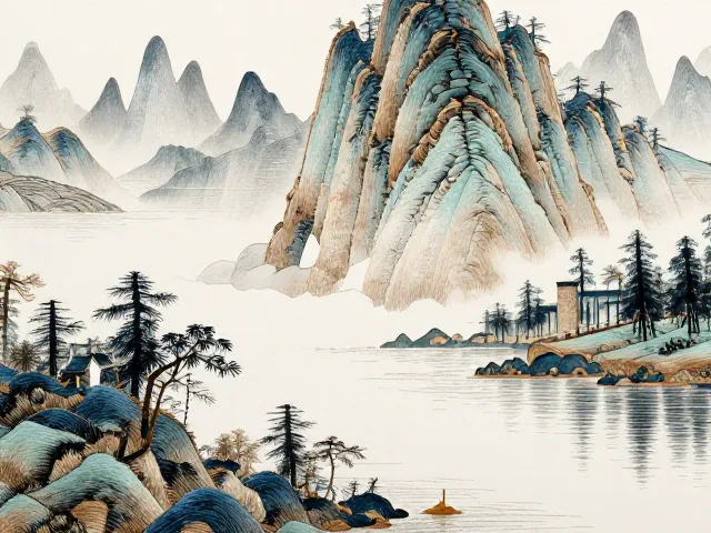 针法技法与色彩层次的表现逻辑